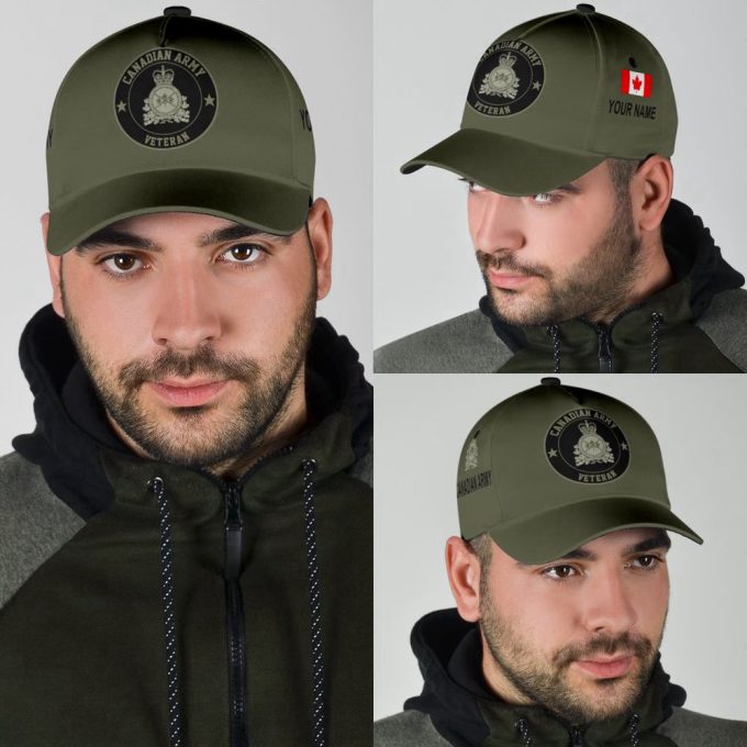 Personalized Name Xt Canadian Army Classic Cap 5