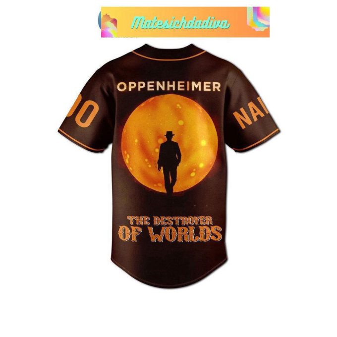 Personalized Oppenheimer Baseball Jersey For Men Women 2