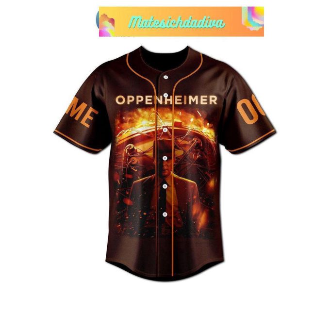 Personalized Oppenheimer Baseball Jersey For Men Women 3