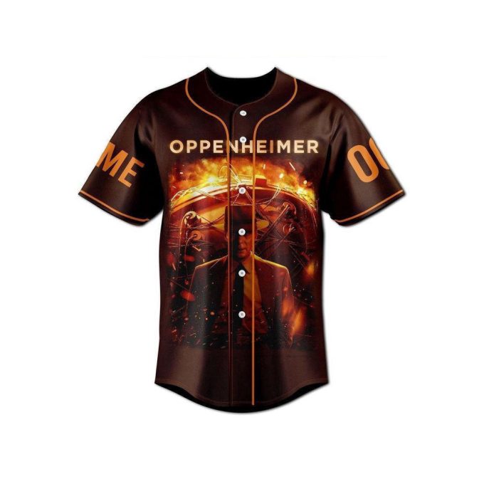 Personalized Oppenheimer Baseball Jersey For Men Women, The Destroyer Of Worlds Jersey Shirt 2