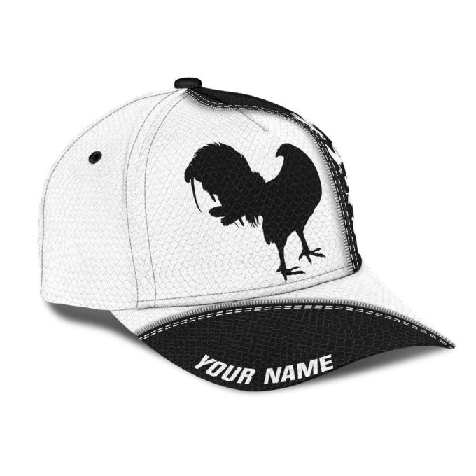 Personalized Rooster Cap Baseball Hat 2