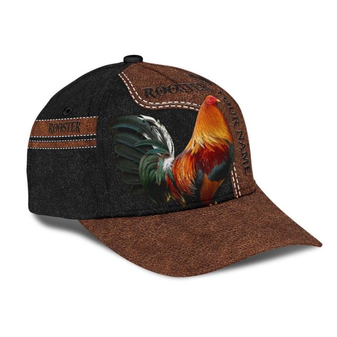 Personalized Rooster Cap Baseball Hat 4
