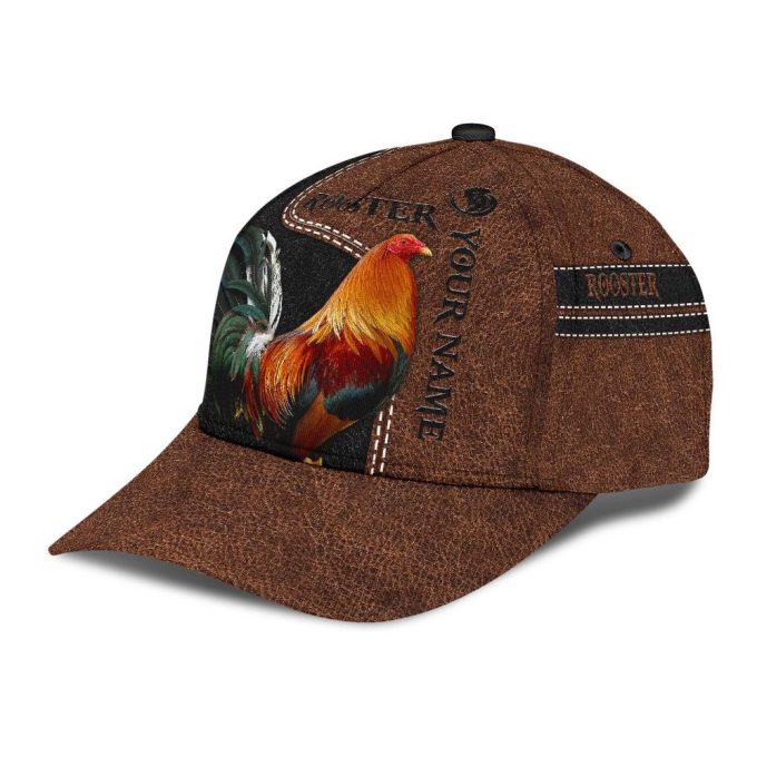 Personalized Rooster Cap Baseball Hat 6