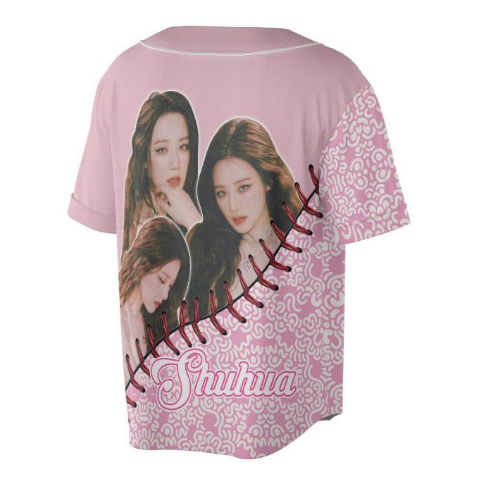 Personalized Shuhua Kpop Baseball Jersey For Men Women 2