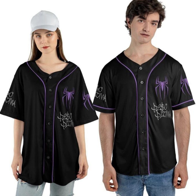 Peso Pluma Music Baseball Jersey For Men Women 3