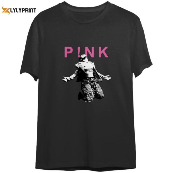 Pink Summer Carnival 2023 Merch, When I Get There Trustfall Album T Shirt 1