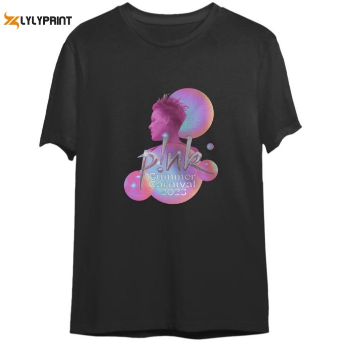 Pink Summer Carnival Tour 2023 T-Shirt 1