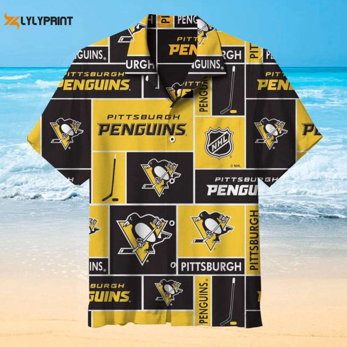 Pittsburgh Penguins-Hawaiian Shirt 1