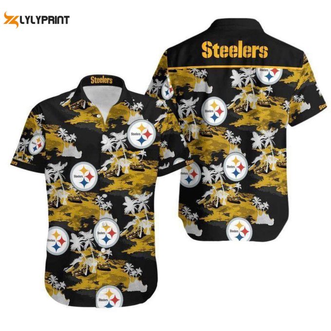 Pittsburgh Steelers Hawaiian Shirt Gift For Fans 1