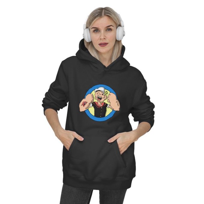 Popeye Logo Art Hoodies: Unique And Stylish Collection For Fans 2