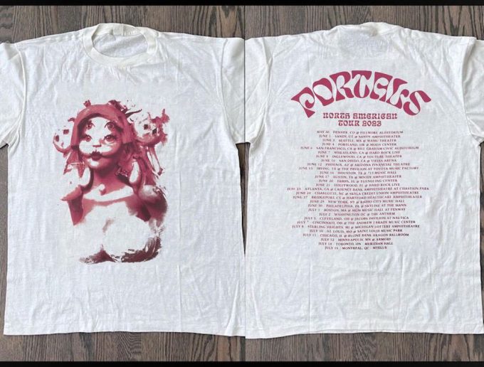 Portals Tour 2023 Double Sided T-Shirt Melanie Martinez 5