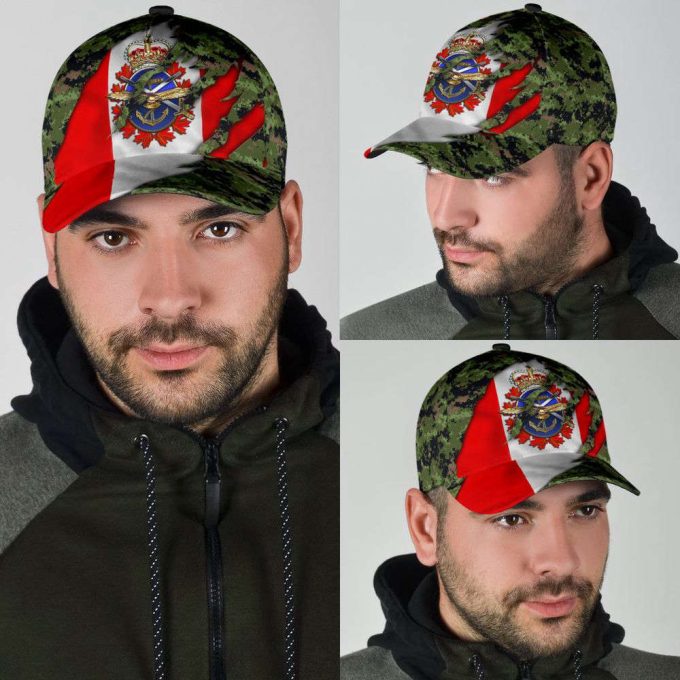 Premium Canadian Veteran Armed Forces Baseball Hat For Men - Classic Cap 6