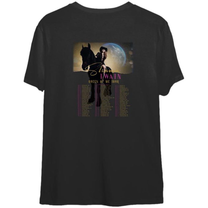 Queen Of Me Tour 2024 Shania Twain Shirt Gift For Men And Women 2