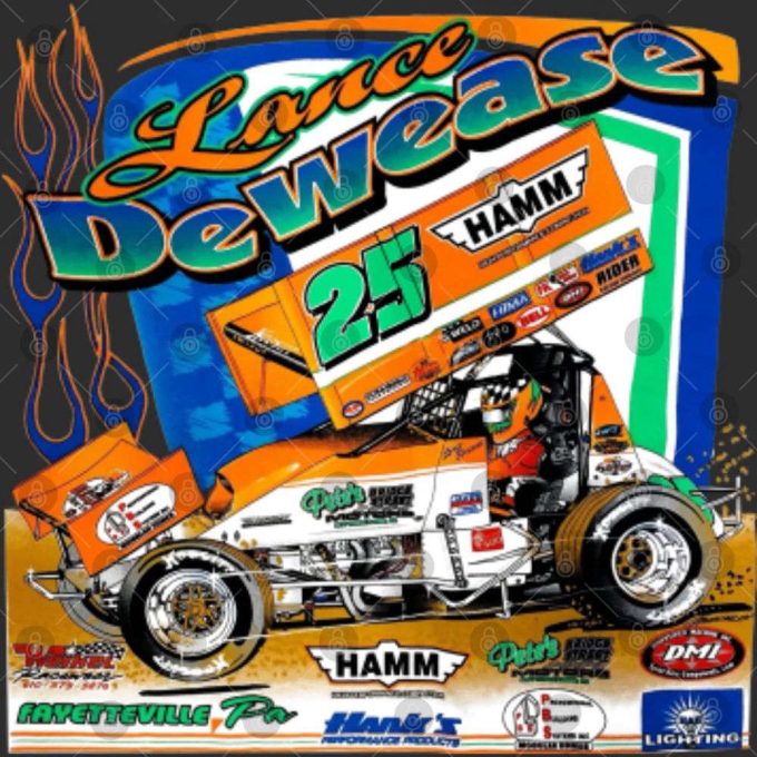 Rare! 2006 Nos Lance Dewease / Hamm / Pete Postupack Sprint Car Gift For Men And Women 3