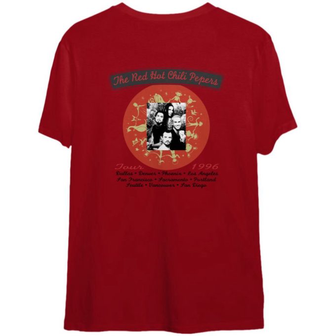 Red Hot Chili Peppers One Hot Minute Tour 1996 T-Shirt 2