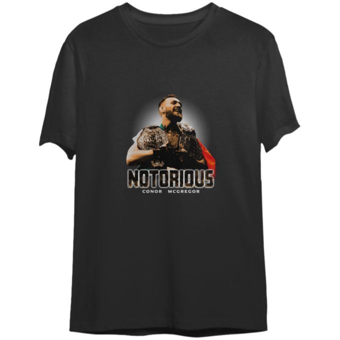 Exclusive Retro Conor Mcgregor Double-Sided &Amp;Amp; Vintage T-Shirt – Limited Edition 1