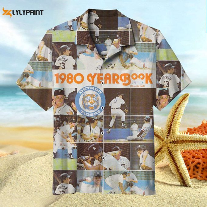 Retro Detroit Tigers Hawaiian Shirt Summer Gift For Men Women 1