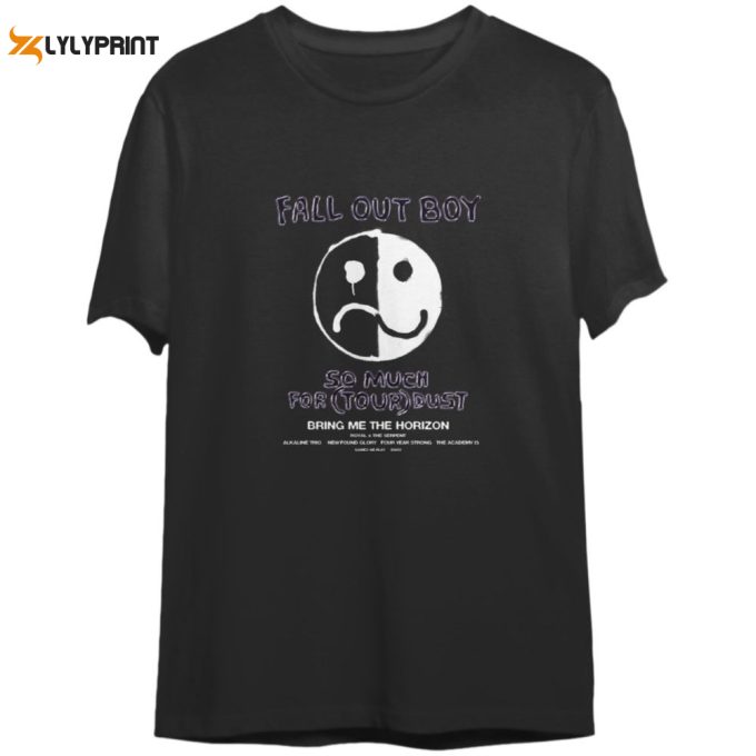 Retro Fall Out Boy Tour Shirt, Save Rock And Roll T-Shirt, 2023 Music Tour 1