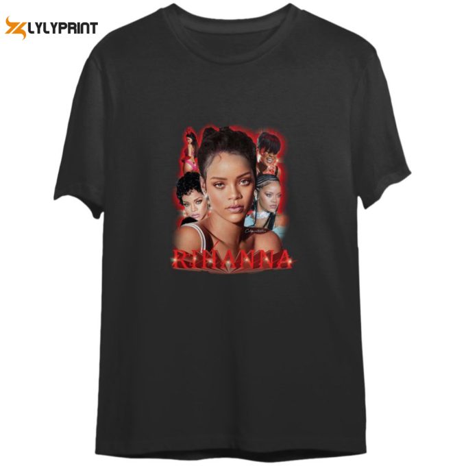 Rihanna Singer T-Shirt: Trendy Stylish &Amp;Amp; Unique Apparel For Fans 1