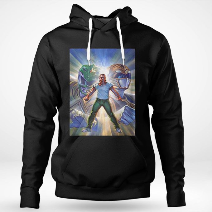 Rip Jason David Frank Shirt Tommy Oliver Power Rangers Green-White Ranger Shirt Gift For Men Women 3