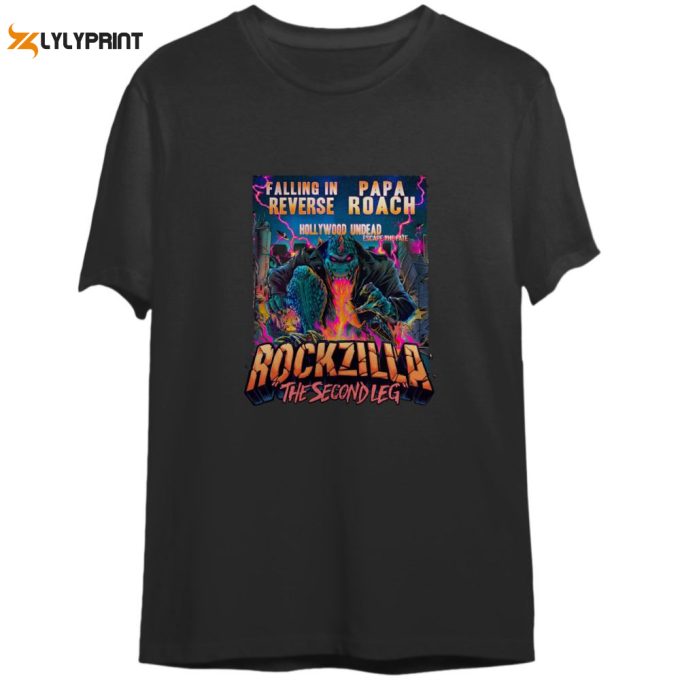 Rockzilla Tour, The Second Leg Tour 2023 Tee Gift For Women And Men 1