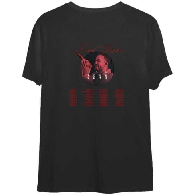 Romeo Santos 2023 Concert Shirt - Official Tour Merchandise And Fan Gift 2