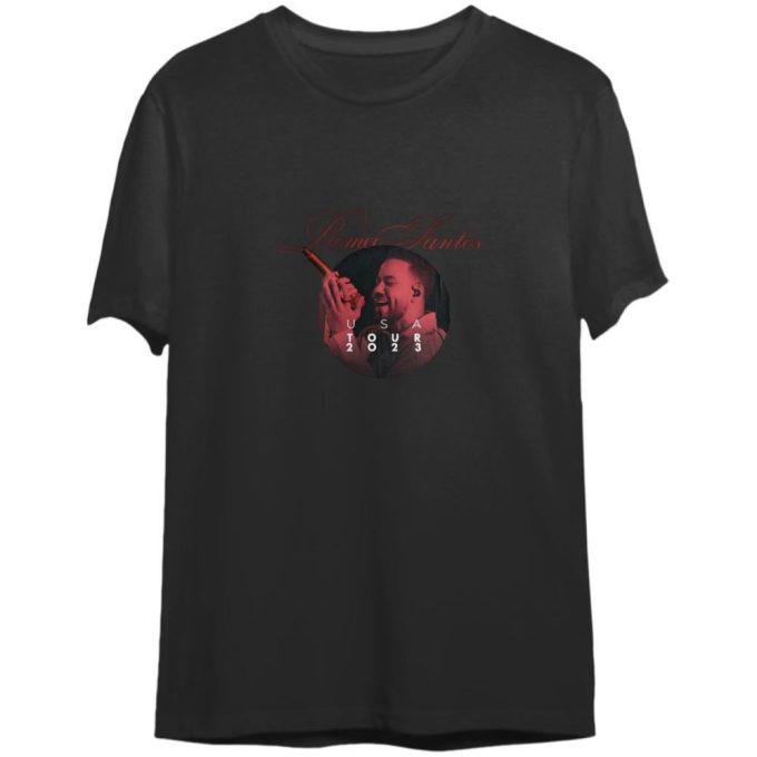 Romeo Santos 2023 Concert Shirt - Official Tour Merchandise And Fan Gift 1