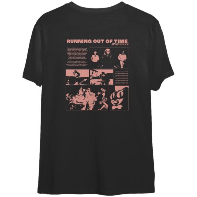 Paramore Tour Shirt: Running Out Of Time 2-Sided T-Shirt 2