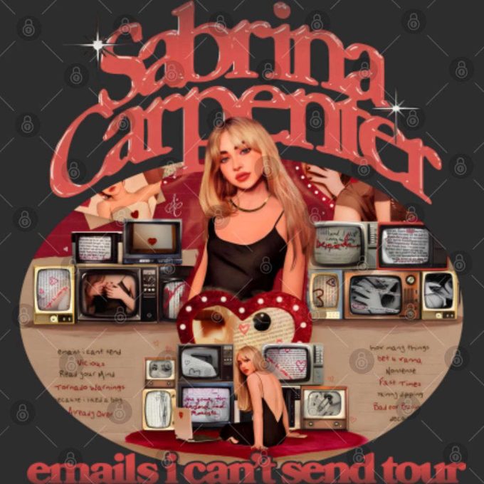 Sabrina Carpenter Tour 2023 T-Shirt 2