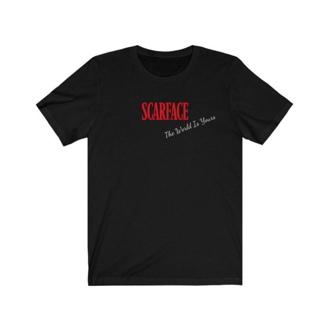 Scarface The World Is Yours T-Shirt: Iconic Design For Movie Fans 4