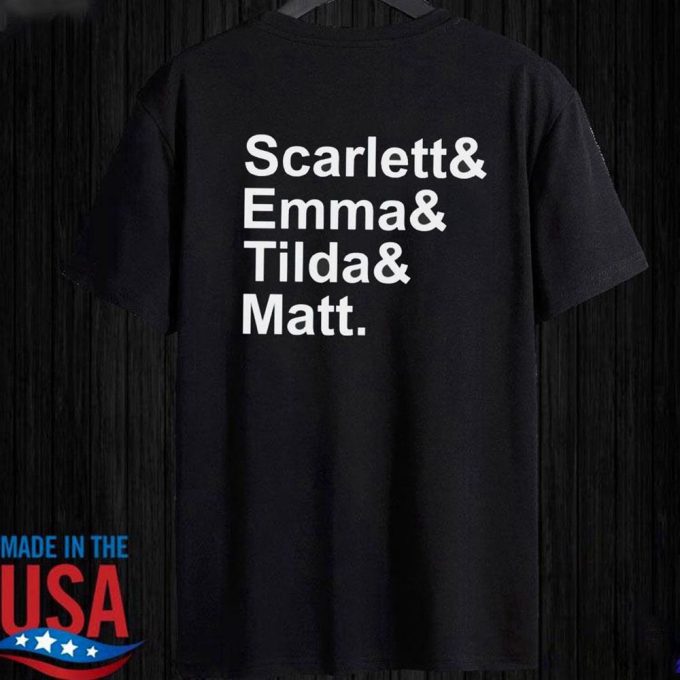 Scarlet Emma Tilda Matt T-Shirt For Men Women Gift For Men And Women 3