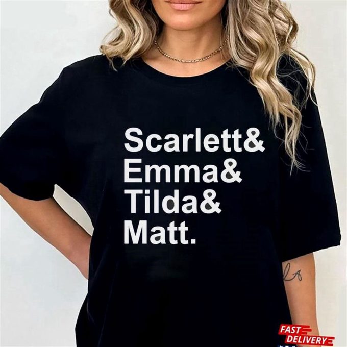 Scarlet Emma Tilda Matt T-Shirt For Men Women Gift For Men And Women 5