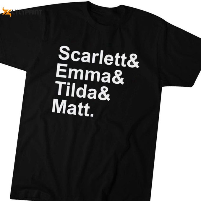 Scarlet Emma Tilda Matt T-Shirt For Men Women Gift For Men And Women 1