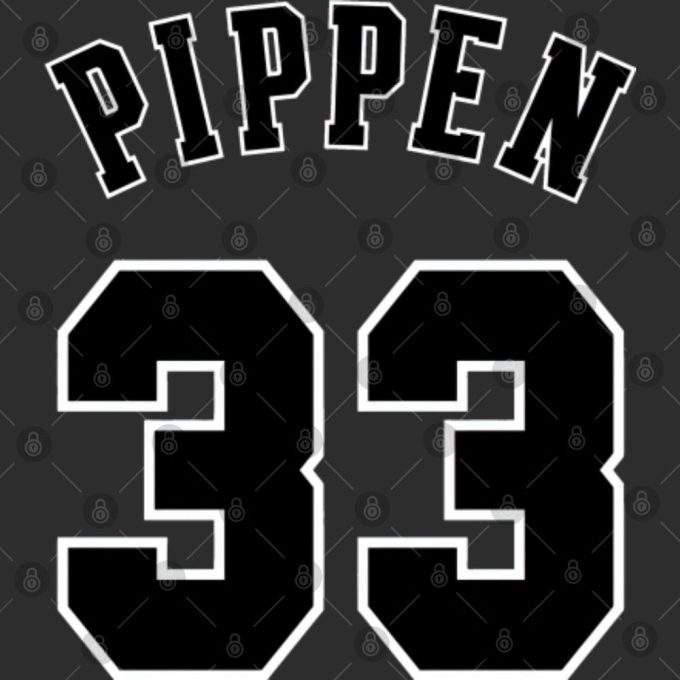 Scottie Pippen Jersey - Scottie Pippen Jersey - T-Shirt 4