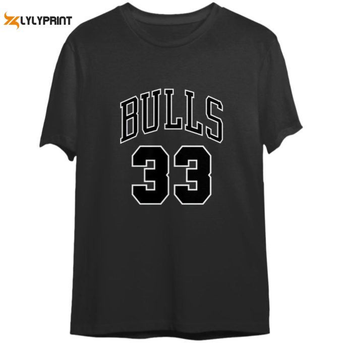 Scottie Pippen Jersey - Scottie Pippen Jersey - T-Shirt 1