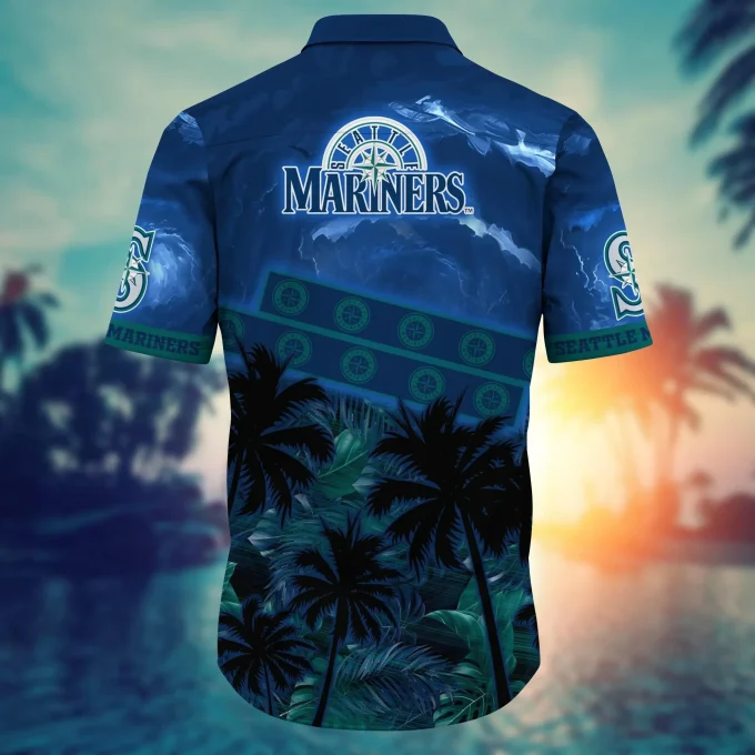 Seattle Mariners Mlb Flower Hawaii Shirt Gift For Fans 2