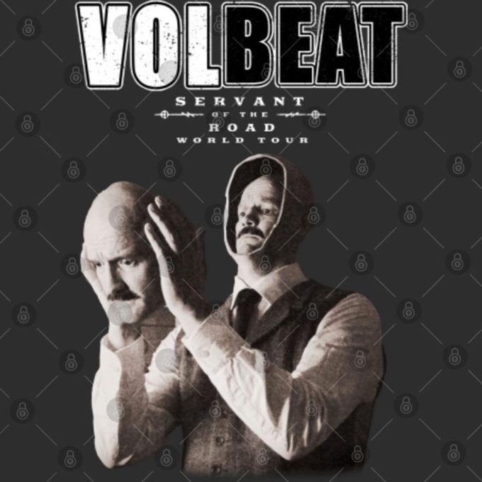 Servant Of The Road World Tour 2023 Shirt, Volbeat 2023 Tour Shirt, Volbeat Band Fan Shirt, Volbeat 2023 Concert Shirt 3