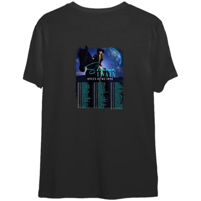 Official Shania Twain Queen Of Me Tour 2023 T-Shirt - Limited Edition 2