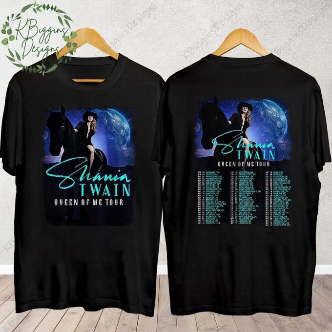 Official Shania Twain Queen Of Me Tour 2023 T-Shirt - Limited Edition 5