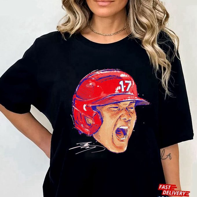 Shohei Ohtani 17 Los Angeles Angels Baseball Player Scream Signature T-Shirt Hoodie Gift For Men Women 3