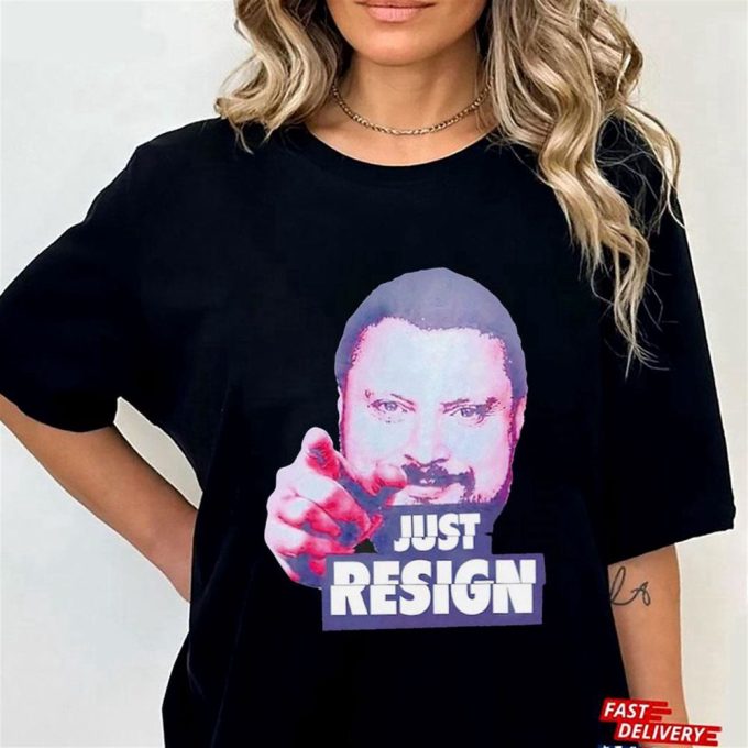 Simon Williams Just Resign T-Shirt Ladies Tee For Men And Women Gift For Men And Women 5