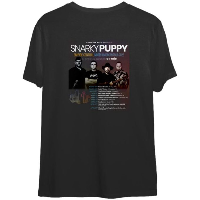 Snarky Puppy 2024 Shirt, Snarky Puppy Empire Central North American Tour 2024 Gift For Men And Women 2