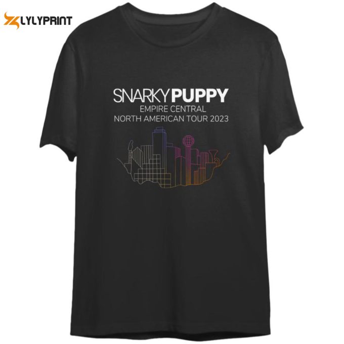 Snarky Puppy 2024 Shirt, Snarky Puppy Empire Central North American Tour 2024 Gift For Men And Women 1