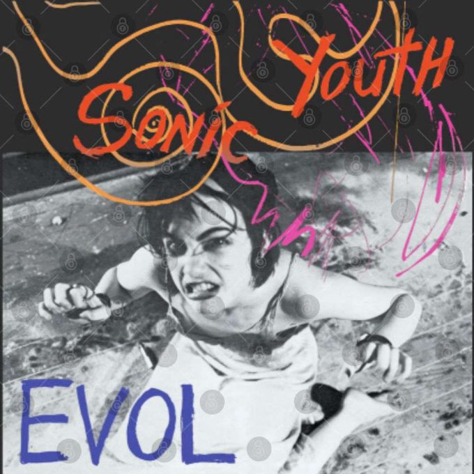 Sonnic Youth American Evol Tour 1986 T-Shirt 3