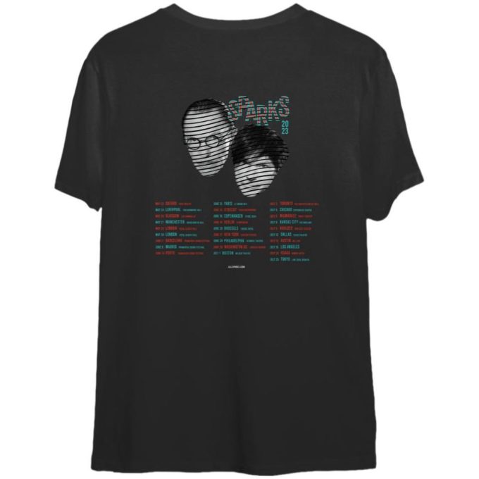 Sparks Tour 2023 T-Shirt, Sparks Tour 2023 Tour T Shirt 2