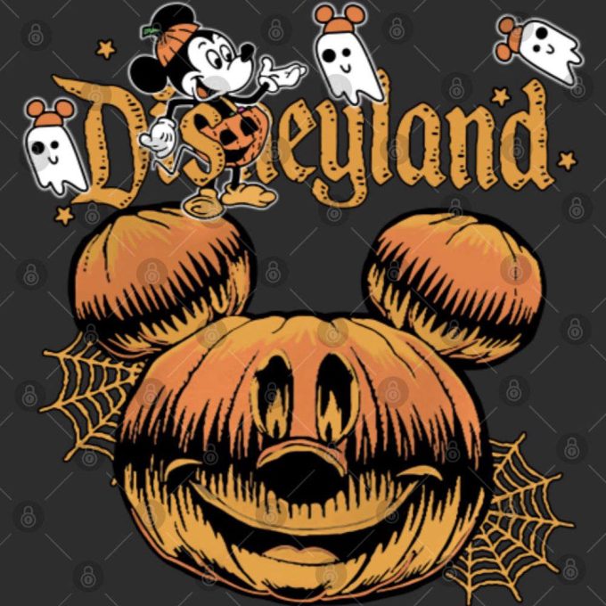 Spooktacular Retro Disneyland Halloween Sweatshirt: 2 Sides Of Nostalgia! 4