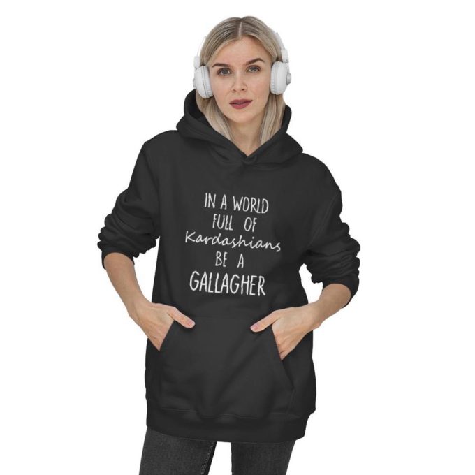 Stand Out In A Kardashian World: Get Gallagher Black Hoodies 2