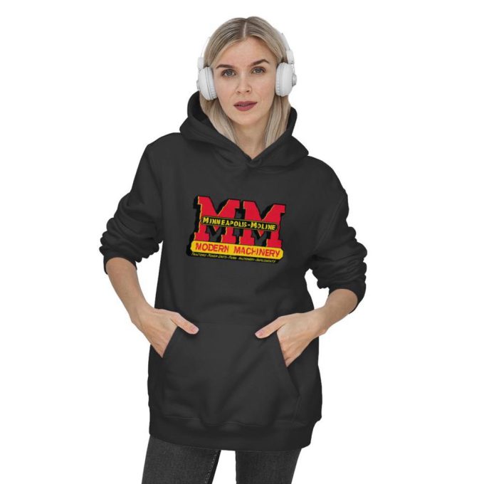 Stay Cozy In Style With Minneapolis Moline Steam Tractor Hoodies 2