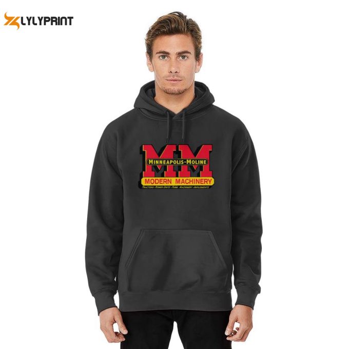 Stay Cozy In Style With Minneapolis Moline Steam Tractor Hoodies 1