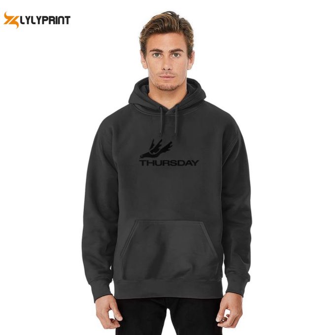 Stay Stylish And Warm With Thursday Band Hoodies - Shop Now! 1